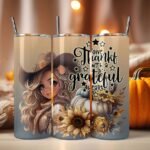 Grateful Heart Fall Tumbler