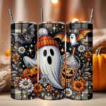 Autumn Spook – Cozy Ghost Halloween Tumbler