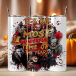 Most Wonderful Time – Horror Icon Tumbler