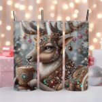 Majestic Winter Elegance - Holiday Tumbler