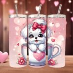 Bow-Tie Bliss Cup - Valentine Tumbler