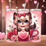 Heartful Hugs - Valentine Tumbler