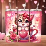 Love in a Cup - Valentine Tumbler